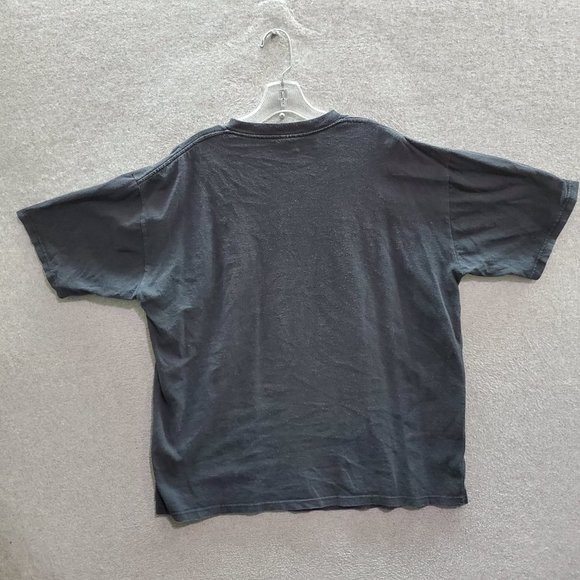 VINTAGE IAM Men Shirt 2XL Black International Association of Machinists Union - Picture 4 of 7